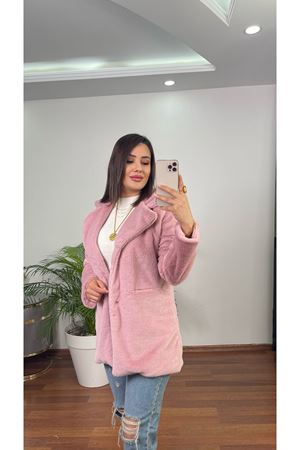 ÖNÜ CEPLİ PELUŞ KÜRK-PUDRA