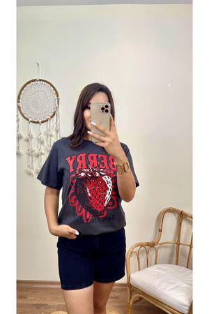 DİLVİN BERRY TSHIRT- ANTRASİT