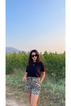 SATEN ŞORT- LEOPAR