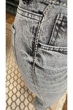 zr taşlı boyfit pantolon-antrasit