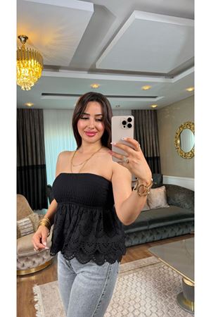 gipeli fisto bluz-siyah