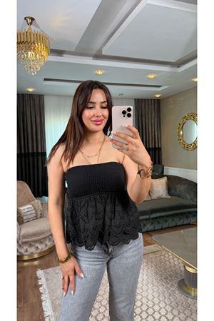 gipeli fisto bluz-siyah