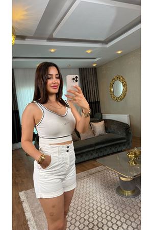 alo baskılı crop-ekru