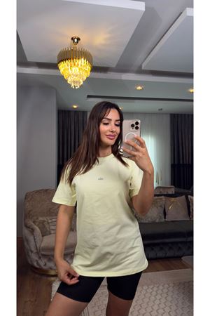 Alo basic tişört- Sarı