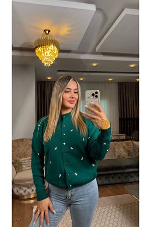 Fiyonk Detaylı Hırka Neftilatte