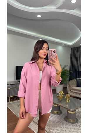 terikoton gömlek-pudra