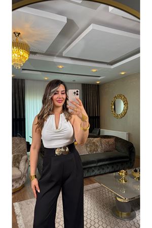 kolye detay bodysuit-ekru