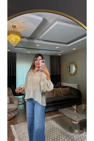 msperry oversize gömlek-taş