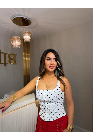 puantiye korseli bluz-beyaz