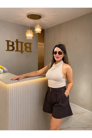 dilvin degaje yaka arkası örgü detaylı bluz- taş