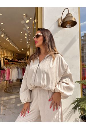 msperry taşlı bomber ceket-taş