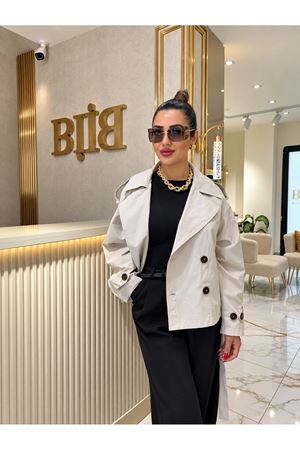 qustyle trençkot-taş