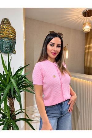 qustyle miu hırka-pembe