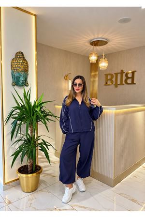 PARAŞÜT KUMAŞ TAKIM-LACİVERT
