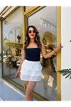 pedli askılı crop-lacivert